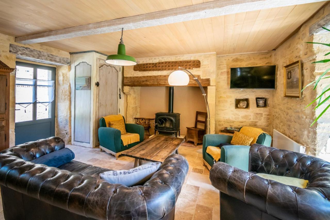 Le Clos Des Songes Сен-Леон-сюр-Везер Екстер'єр фото